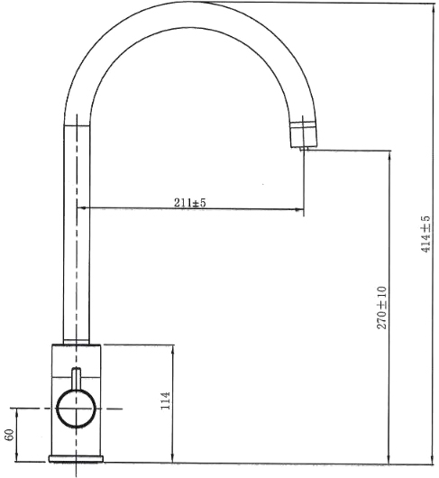 Смеситель для кухни Koller Pool Orion Double S ORDS0500F