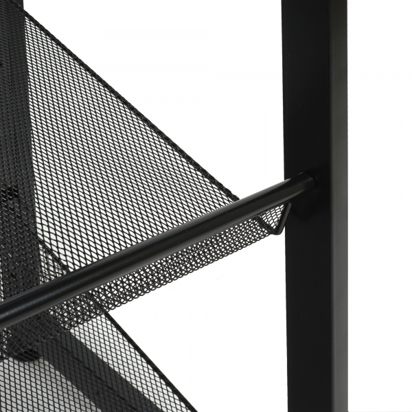 Підставка для взуття Домовий 2 рівні 740x305x425 мм чорний (18172) 