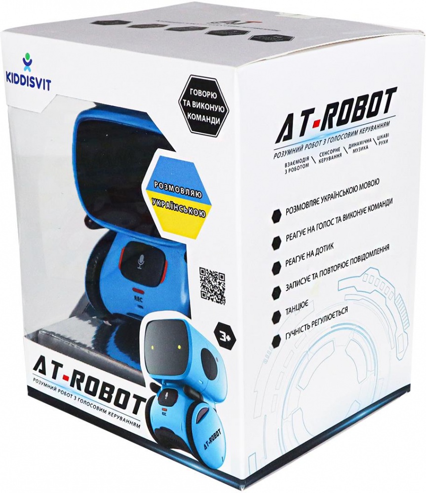Інтерактивний робот AT-Robot синій AT001-05-UKR