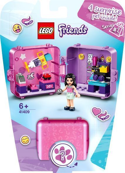 Конструктор LEGO Friends Игровой куб «Эмма на шоппинге» 41409