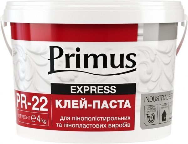 Клей для пінопласта Прімус 4 кг 
