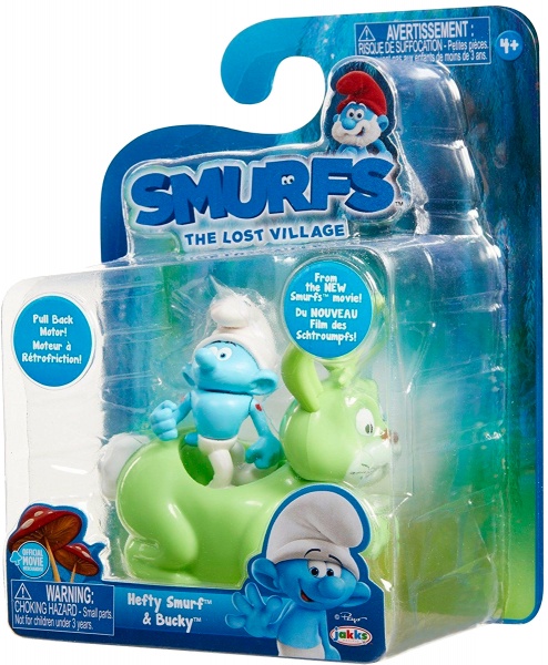 Іграшка Jakks Pacific інерційна Smurfs Hefty on Bucky в блістері 30874 (30872) 