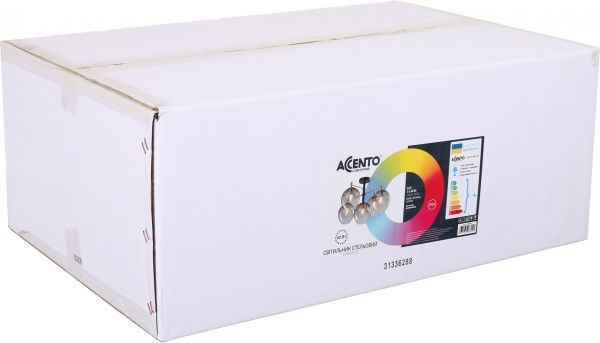 Люстра Accento lighting Sorrento h410 x d625 мм 5x60 Вт E27 античная латунь 