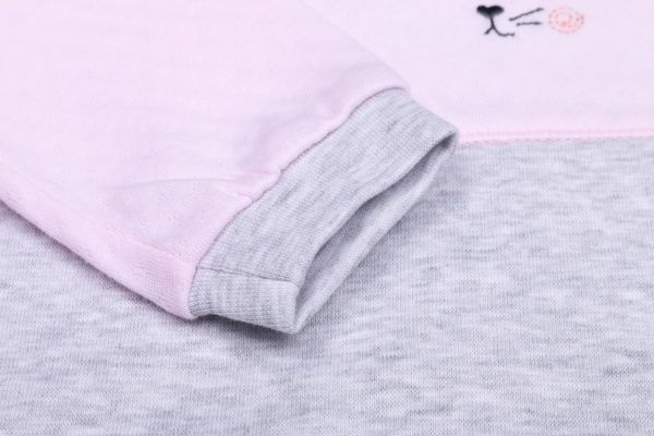 Боди детское для девочки Baby Veres Honey bunny цельный р.78 розовый 