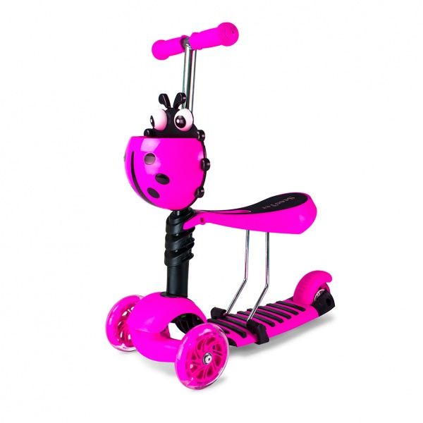 Самокат Shantou 3-х колесний, 2 в 1 SC17046, 4 види в асортименті 