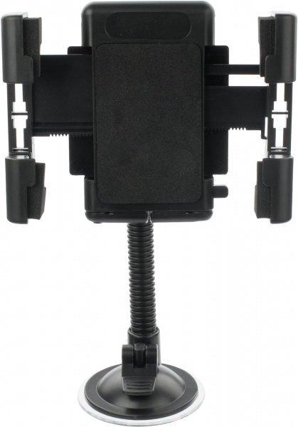 Тримач для мобільного телефона з гнучкою ручкою для автомобілів чорний