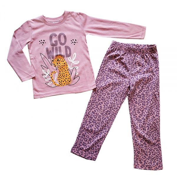 Пижама детская для девочки Colibri р.122 фиолетовый G7005 