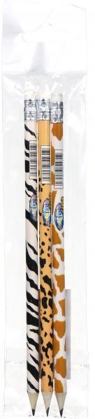 Набір олівців чорнографітних НВ Zoo 3 шт. 82231-3 Centrum