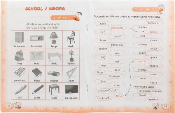 Тренажер з англійської мови. 2 клас