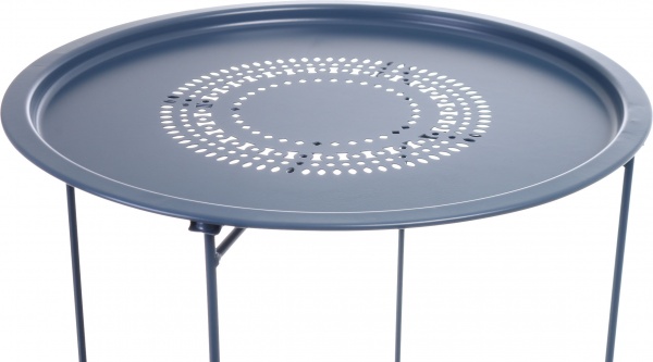 Стол журнальный Cleo синий 450x520мм 