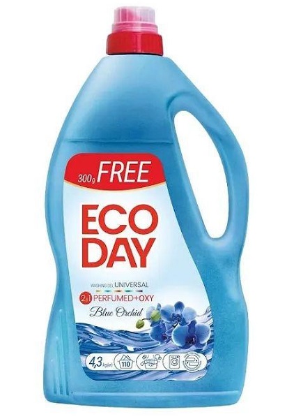 Гель для машинной и ручной стирки ONIKS ECO DAY UNIVERSAL Blue Orchid 4300 л
