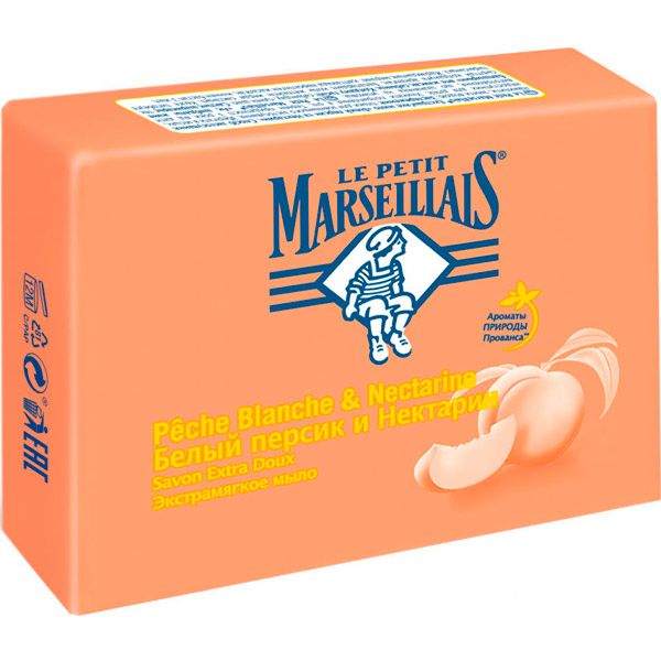 Мыло Marseillais Белый персик и нектарин 90 г