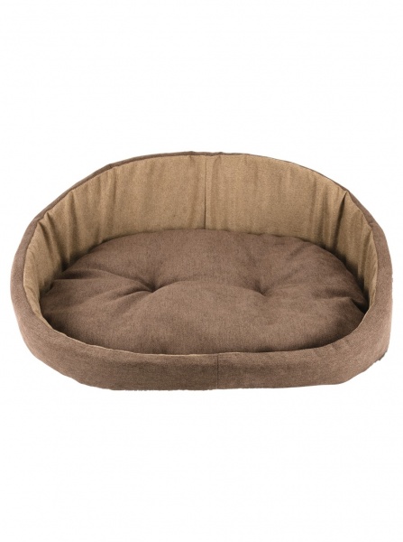 Лежак FX home Колізей овальний капучино 58х42х20 см