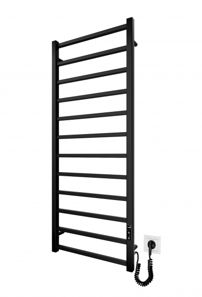 Рушникосушарка електрична Mario Рушникосушка Токіо-I 1200х500/80 TR К чорний мат
