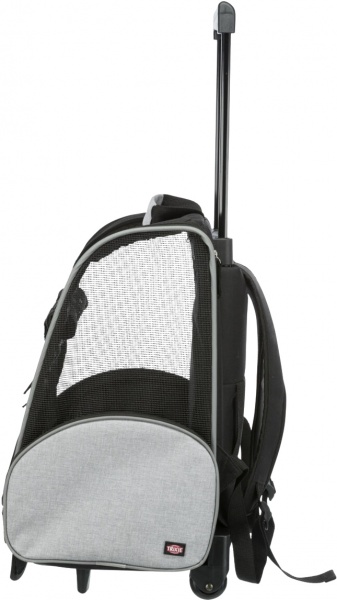 Сумка-рюкзак Trixie для собак Trolley из полиэстера черный с серым до 8 кг (2880) 