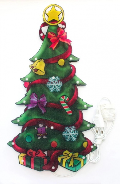 Декорація новорічна світлодіодна (LED) Ялинка 640119 20 ламп 43 см 