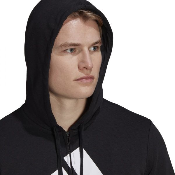 Джемпер Adidas M BL FT FZ HD GK9044 р. M чорний