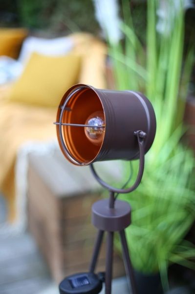 Светильник на солнечной батарее Luxform Leipzig IP44 коричневый 26192.000.00 