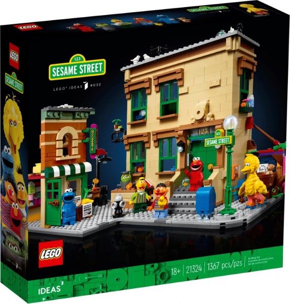 Конструктор LEGO Ideas 123 Sesame Street 21324