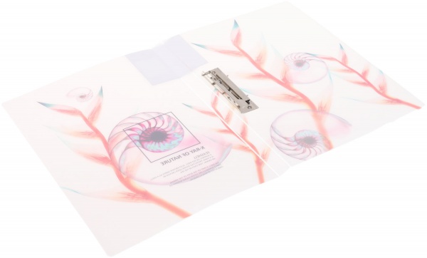 Папка с боковым прижимом Калейдоскоп в ассортименте Optima