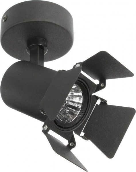 Трековий прожектор Arte Lamp LED 9 Вт 4000 К чорний A6709AP-1BK 