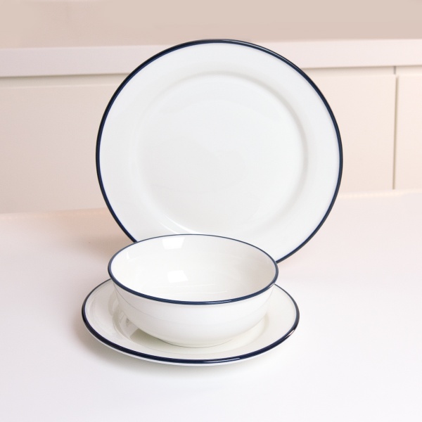 Тарелка обеденная Классика 26.5 см MVM