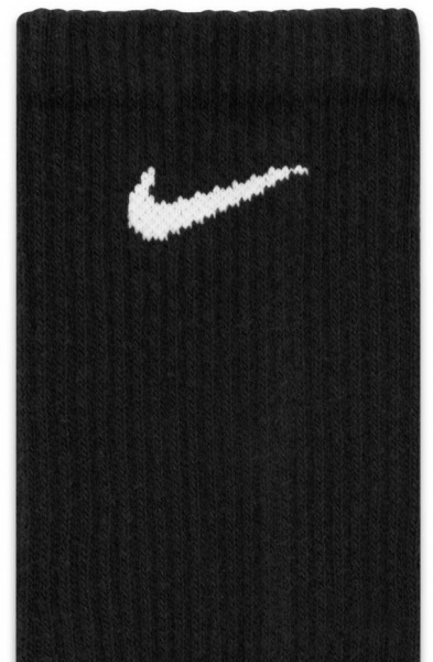 Шкарпетки Nike NIKE EVERYDAY PLUS CUSHIONED SX6897-010 р.38-42 чорний