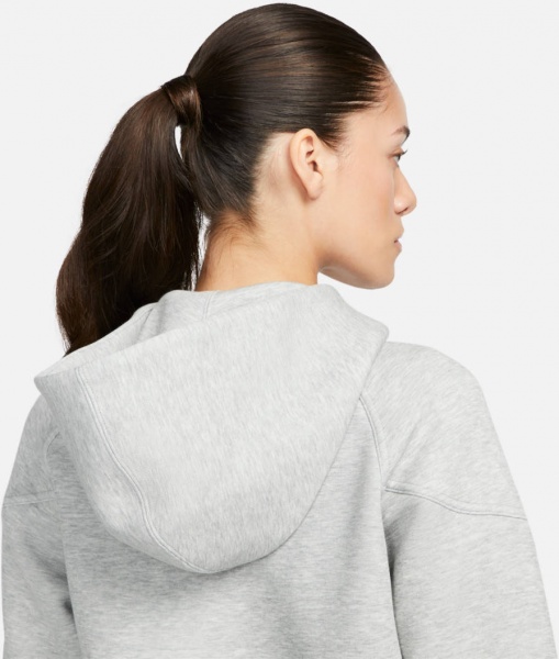 Джемпер Nike W NSW TCH FLC WR FZ HDY FB8338-063 р.M сірий