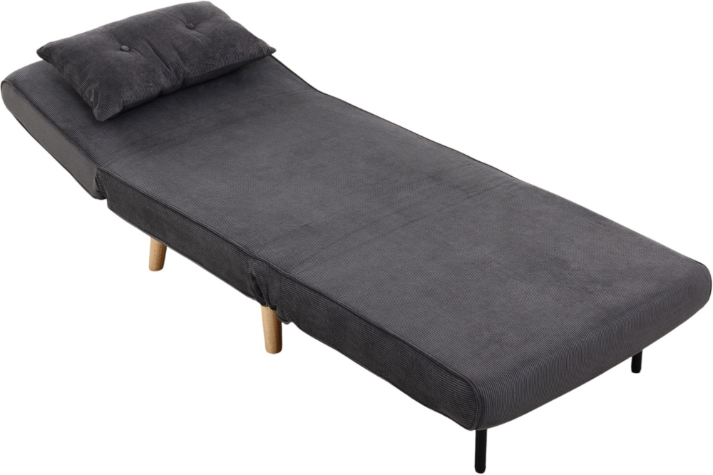 Крісло розкладне Центр Меблів НОТТ 765х1550 мм графіт