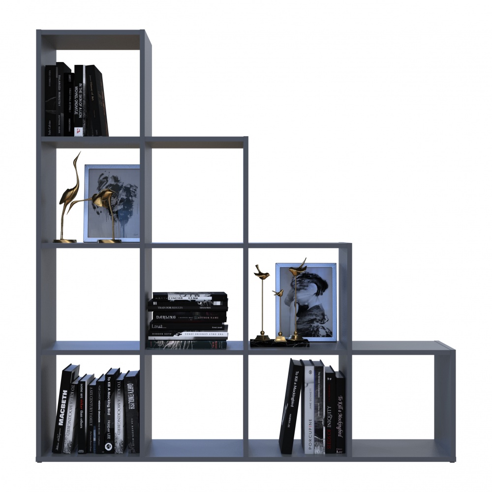 Стелаж Doros 4х4 1407х1362х288 мм графіт