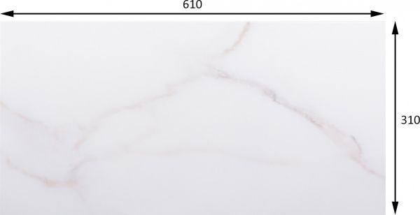 Плитка Allore Group Calacatta White M 31х61 NR Glossy 2 (72,48)