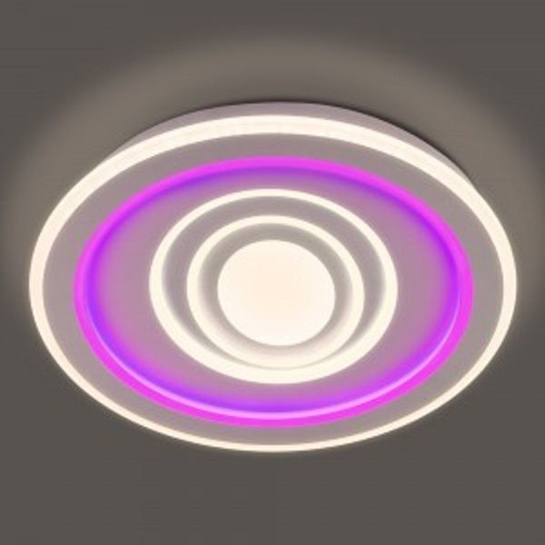 Світильник світлодіодний Strotskis Coloris з пультом ДК 178 Вт білий 90214/1 