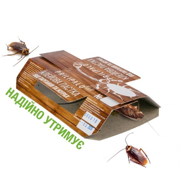 Пастка клейова Prilipalo для знищення тарганів і мурах 18 г