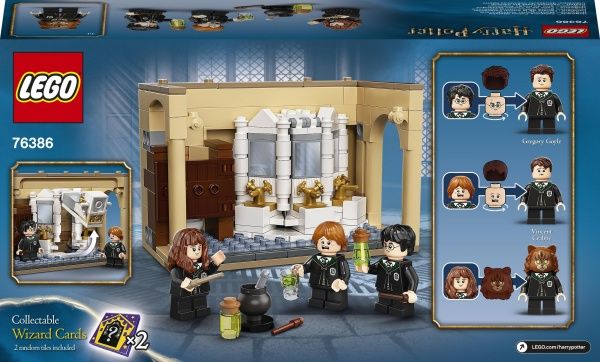 Конструктор LEGO Harry Potter Гоґвортс: невдача з багатозільною настійкою 76386