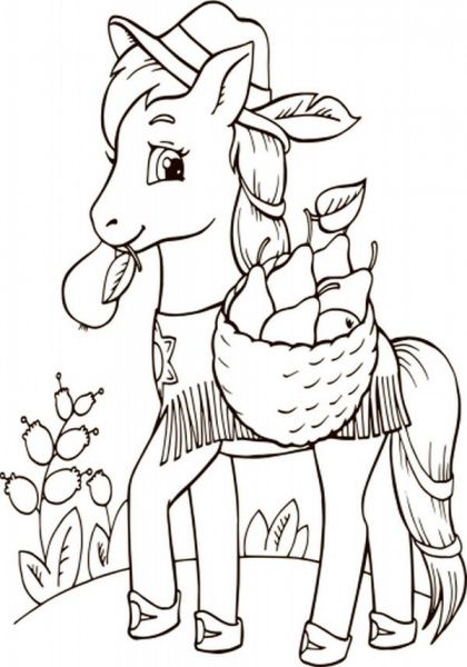 Раскраска «Розмальовки у сумочці Поні» 978-966-74-8457-6