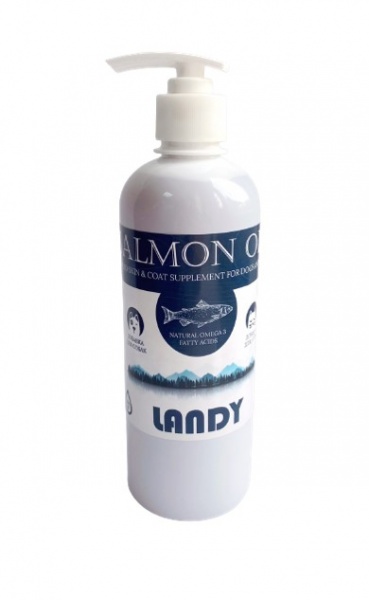 Добавка витаминная LANDY Рыбий жир лососевых рыб 500 г РЖ-2