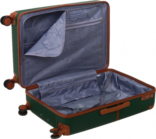 Чемодан 96 л зеленый LS22200 69х48х29 ABS 