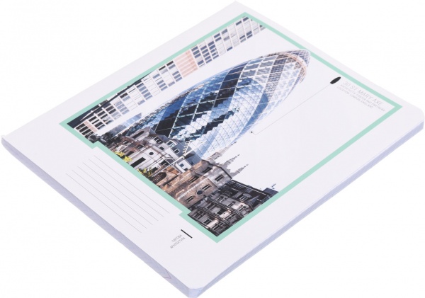 Тетрадь школьная Лайтгрин 96 листов в клеточку