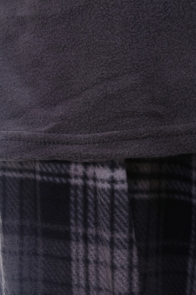 Костюм домашний мужской La Nuit Basic Check р. L серый 