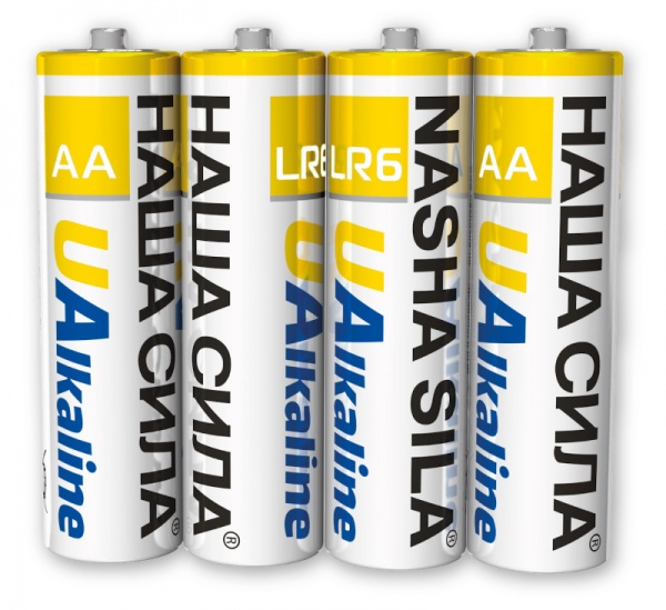 Батарейки НАША СИЛА UAlkaline Special AA (LR6, 316) 4 шт. (3113) 