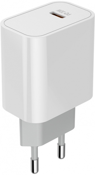Зарядное устройство ColorWay Power Delivery Port PPS USB Type-C (30W) white (CW-CHS038PD-WT) 