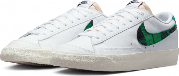 Кроссовки Nike BLAZER LOW '77 PREMIUM DV0801-100 р.42,5 белый