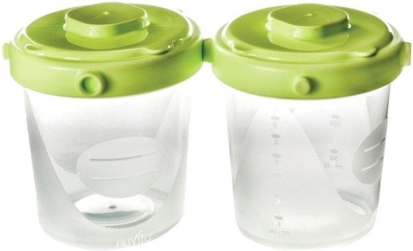 Набір контейнерів Nuvita для їжі і молока 4 шт. NV1466