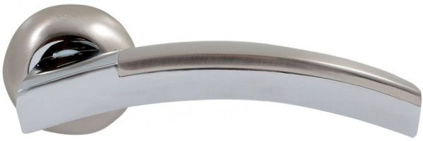 Ручка на розетке RDA Largio 51012 матовый никель/полированный хром