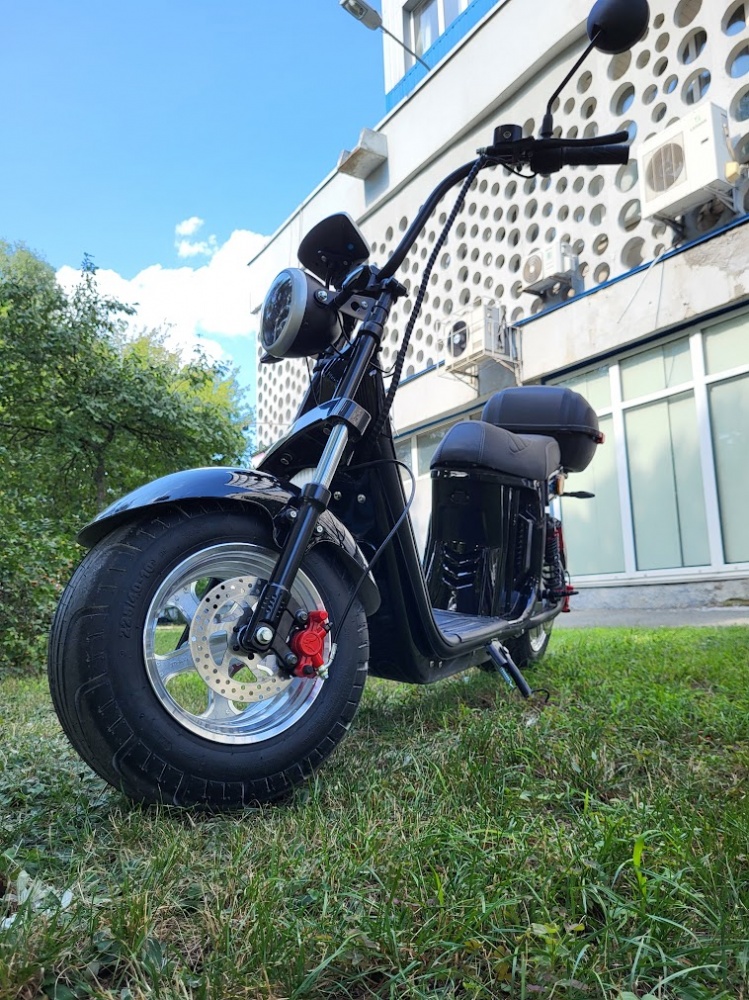 Электроскутер Maxxter ROCK 2.0 (Black) 2000 Вт