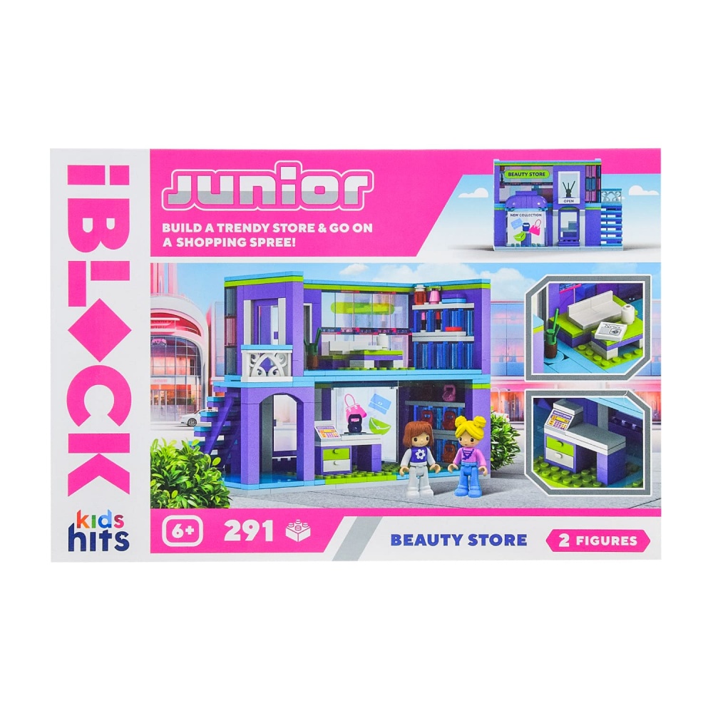Конструктор Iblock Kids Hits JUNIOR 290 деталей KH08/013/2