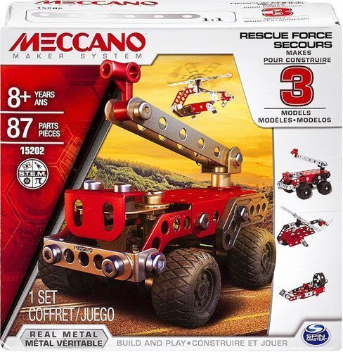 Конструктор Meccano 6026714 87 деталей 3 моделі
