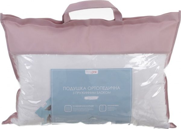 Подушка с пружинным блоком 50х70 см Homeline
