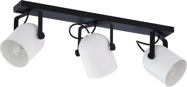 Спот TK Lighting Spectra 3x60 Вт Е27 черный/белый 3490 
