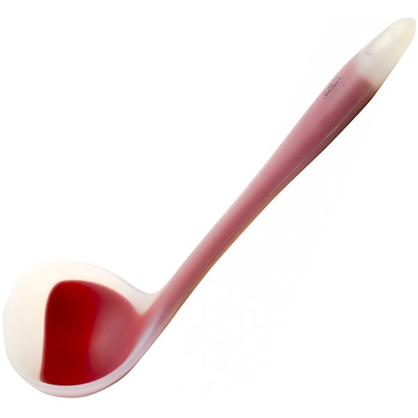 Половник Sacher силиконовый красный